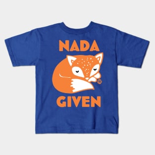 NADA FOX GIVEN Kids T-Shirt